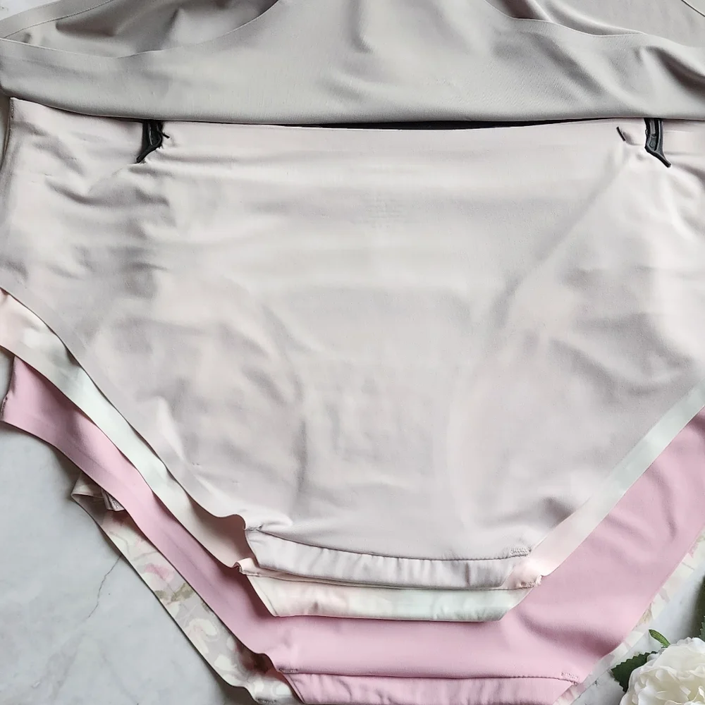 👙 5 Pack Vince Camuto no show tagless underwear L NWT